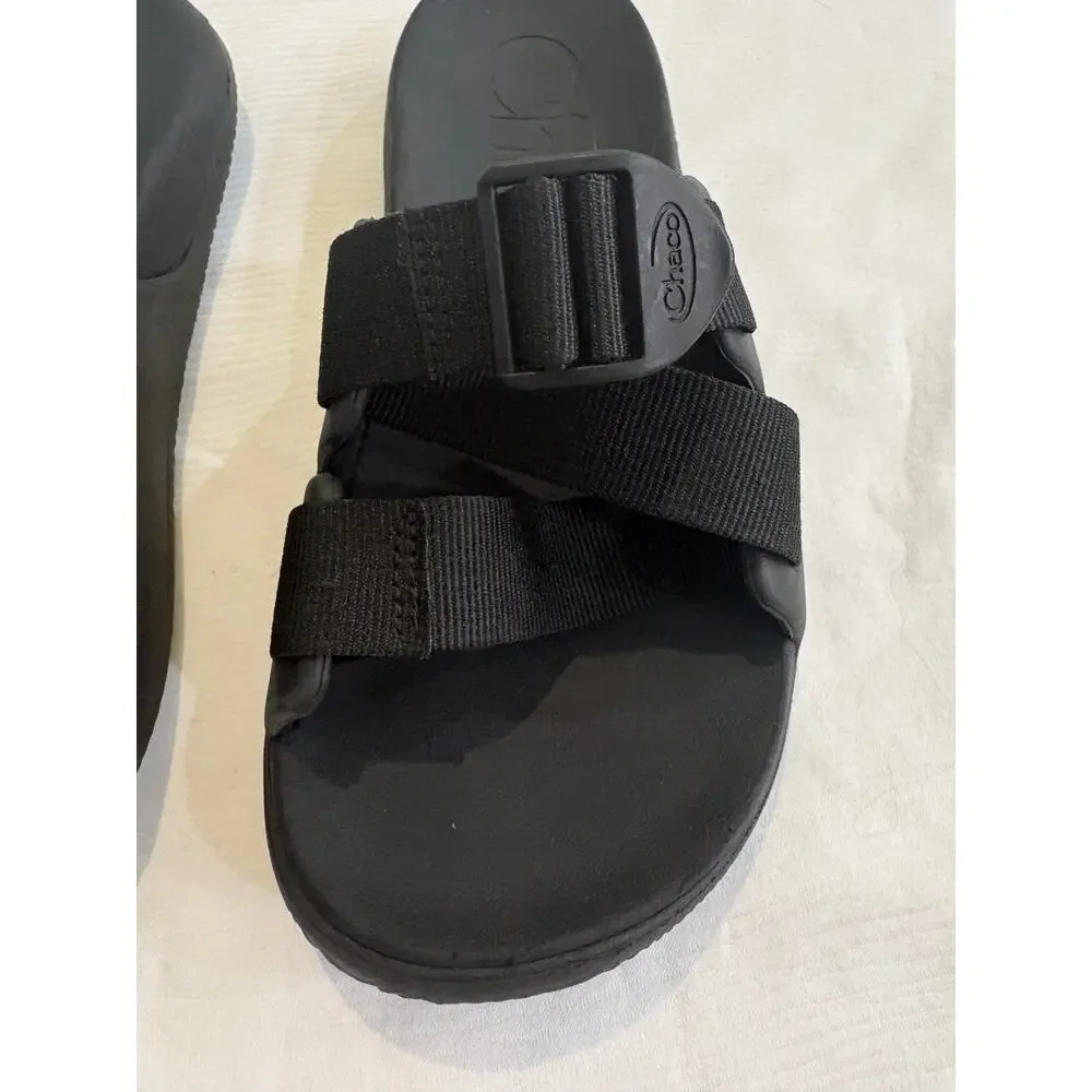 Chaco Chillos Women's Size 6 Shoes Black Slides Flip Flop Comfort Sandals